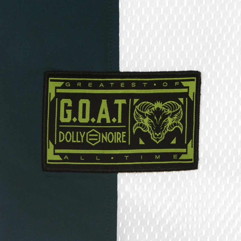 Dolly Noire Winter Voetbal Jersey Jas White Heren