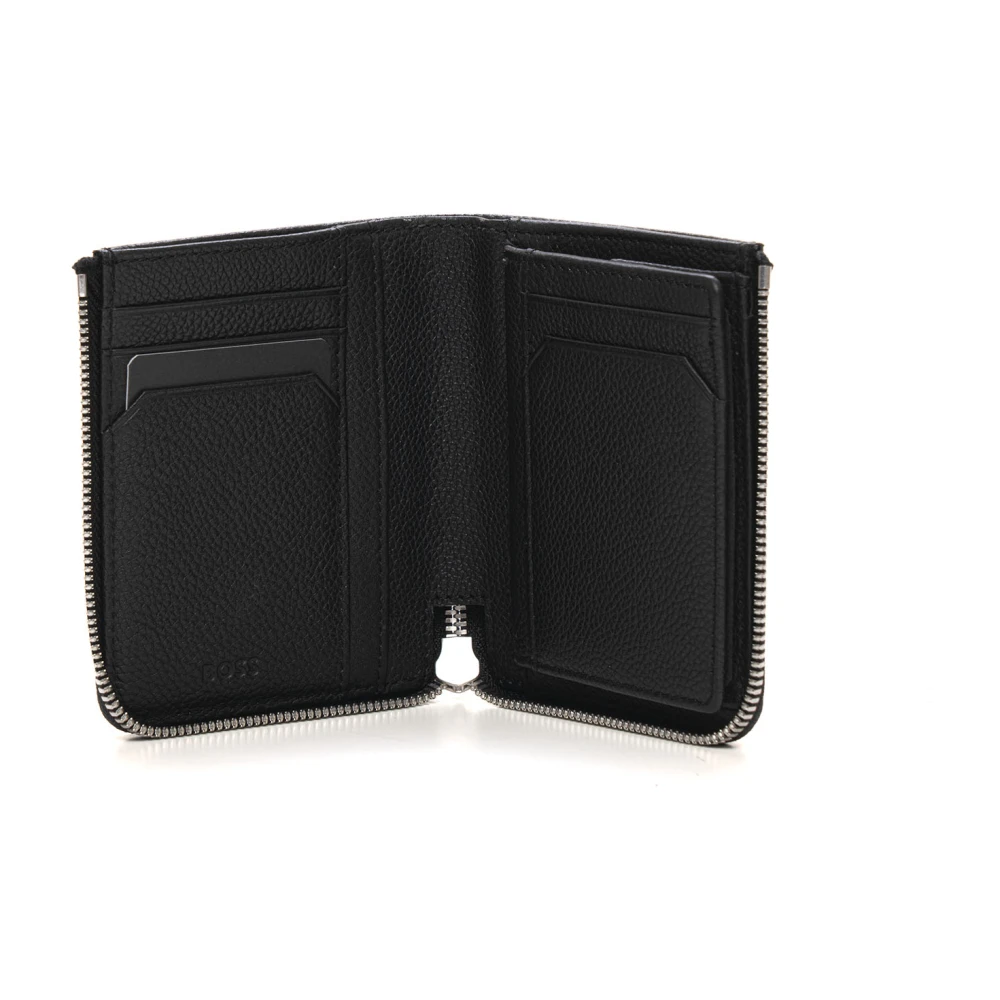 Boss Verticale Portemonnee Black Heren