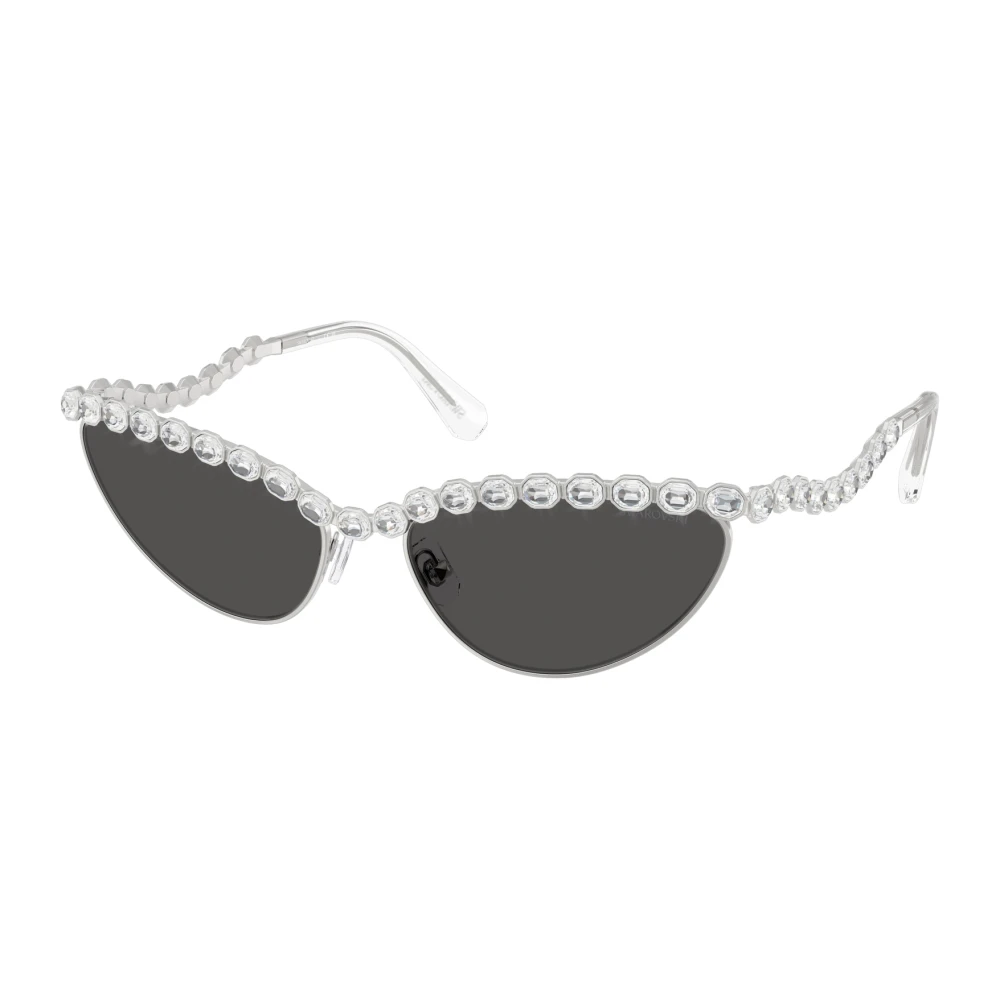Swarovski Women's Gray Sunglasses, 59 Mm, Stylish Sunglasses Sk7030 In Blue