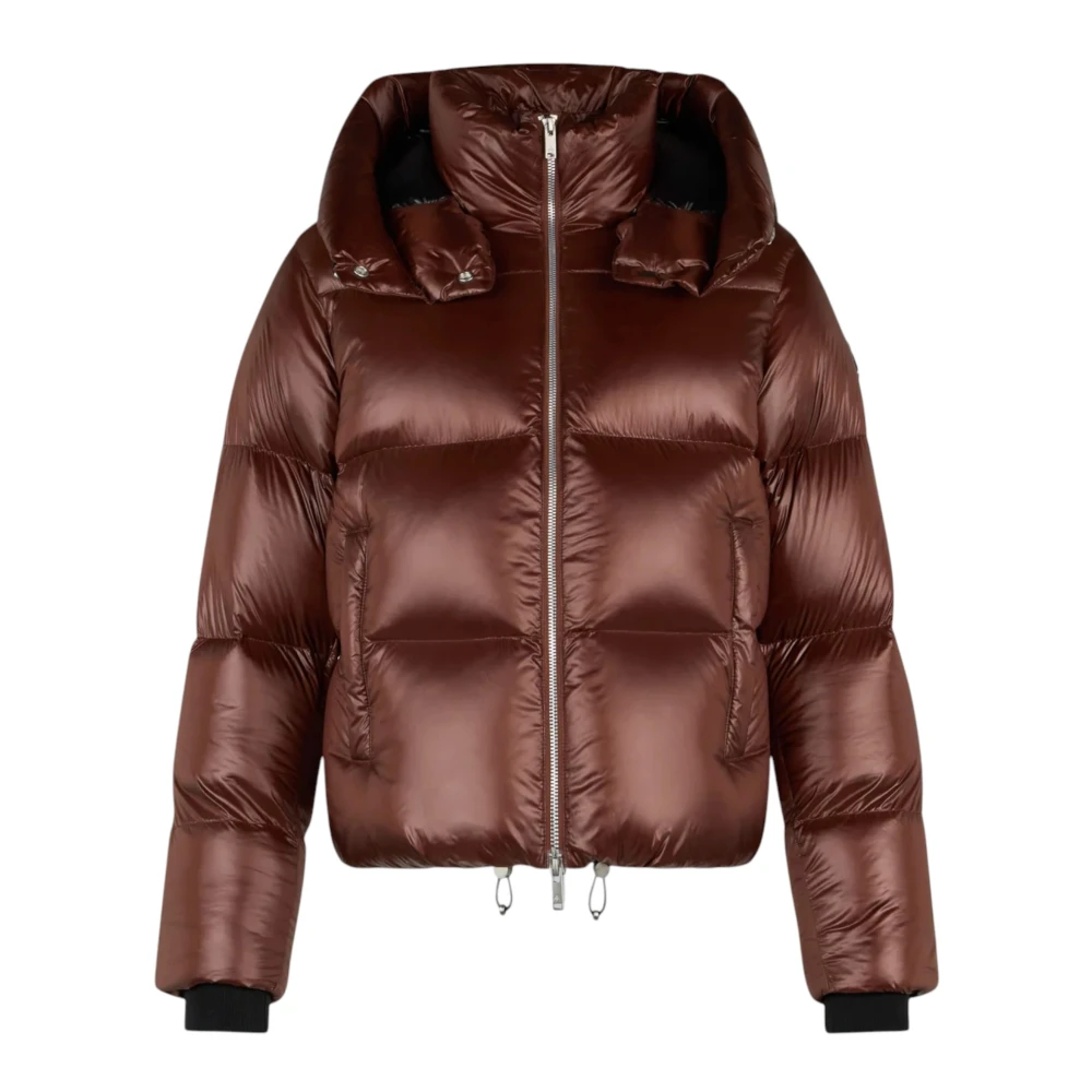 Moose Knuckles Bruine Moonstone Jas voor Mannen Brown Dames