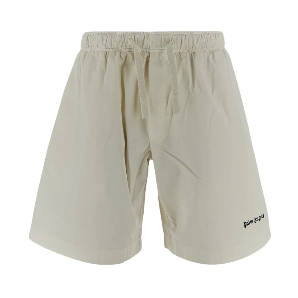Palm Angels Casual Shorts White Heren