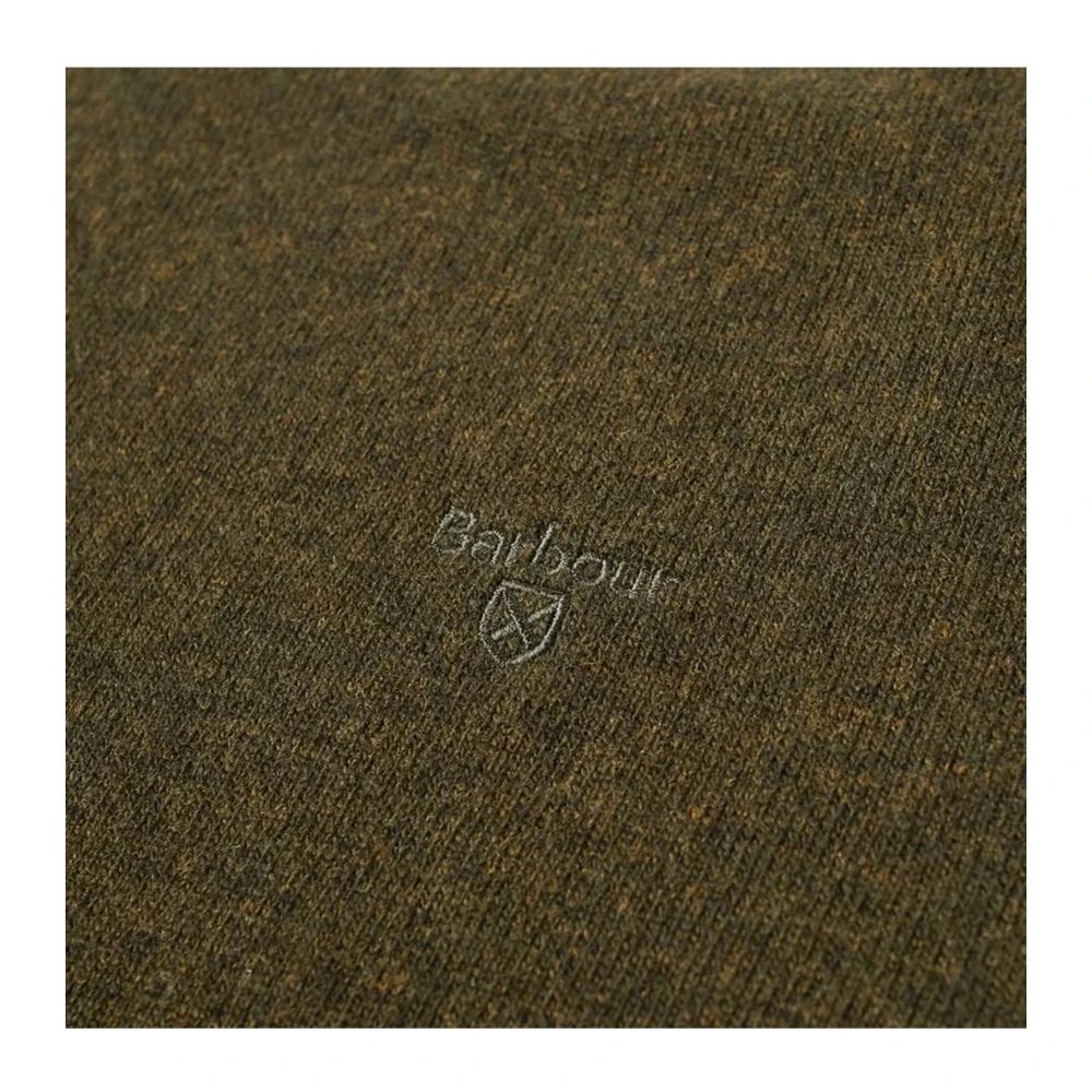 Barbour Groene Gebreide Trui Green Heren