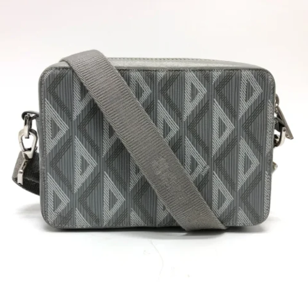 Dior Vintage Pre-owned Fabric dior-bags Gray Dames