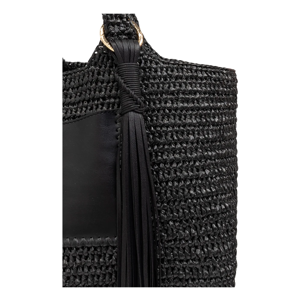 Ulla Johnson Kamari shopper tas Black Dames