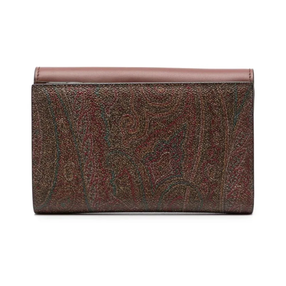 ETRO Bruine Elegant Damesportemonnee Brown Dames