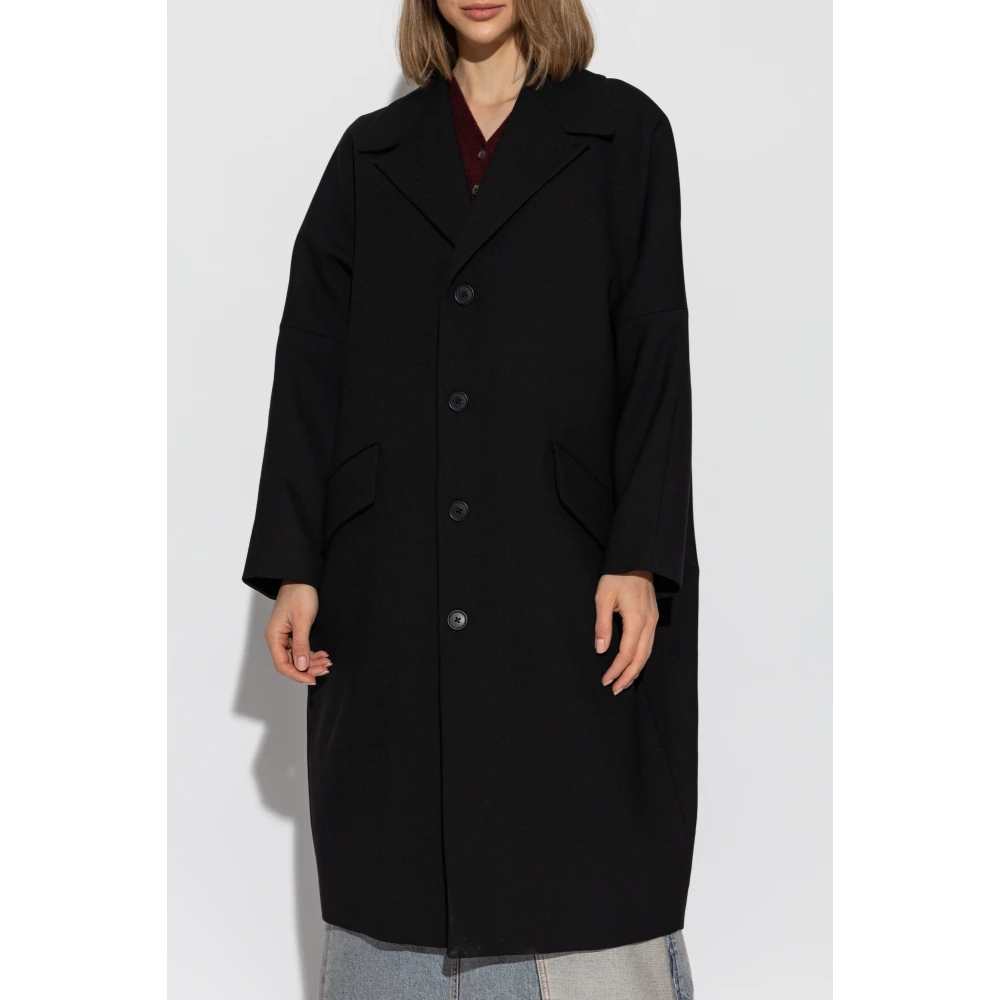 MM6 Maison Margiela Oversized jas Black Dames
