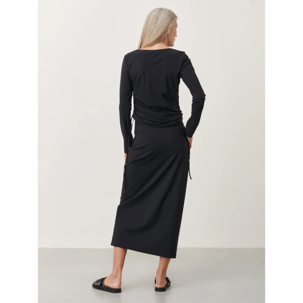 Jane Lushka Long Sleeve Tops Black Dames