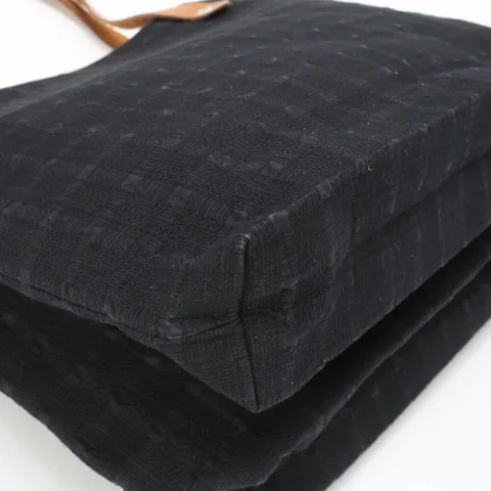 Hermès Vintage Pre-owned Canvas totes Black Dames