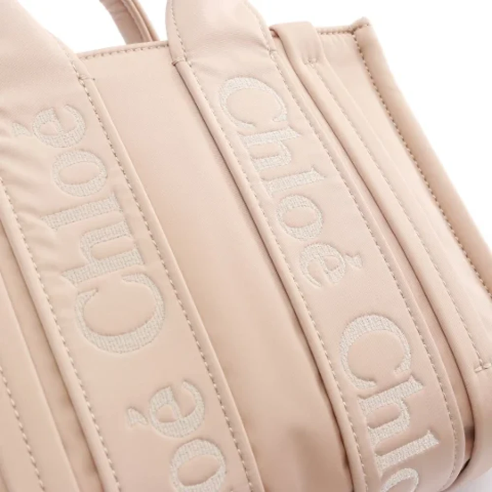 Chloé Pre-owned Fabric handbags Beige Dames