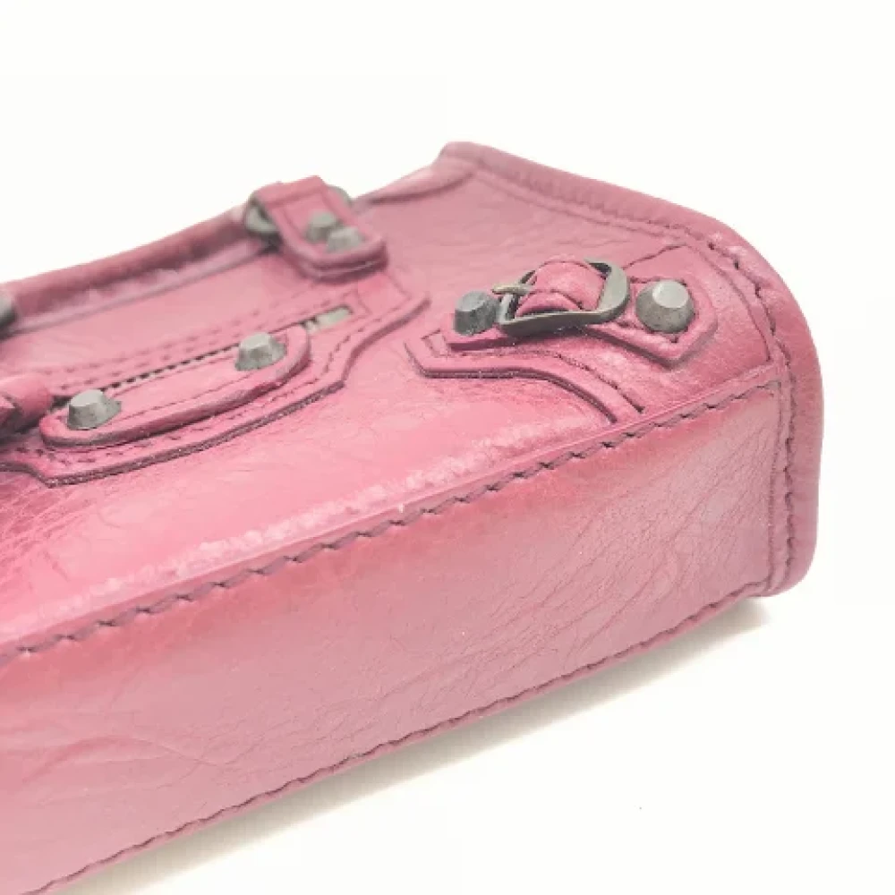 Balenciaga Vintage Pre-owned Fabric balenciaga-bags Pink Dames