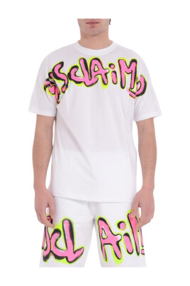 short-sleeve-t-shirt-with-fluorescent-logo
