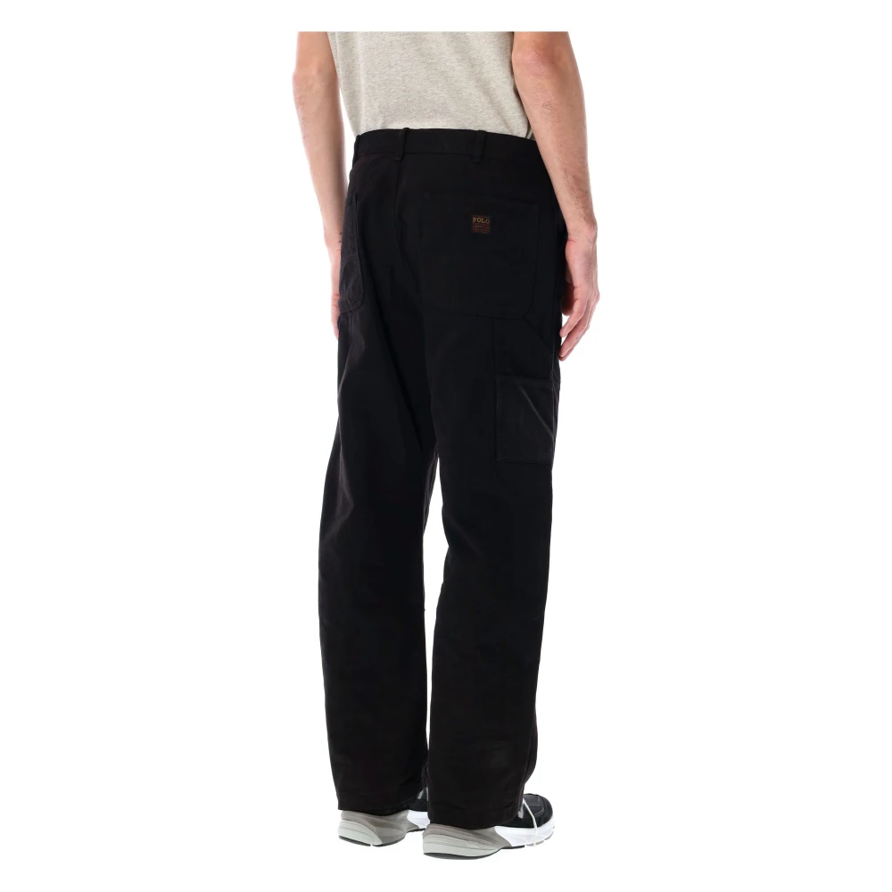 Ralph Lauren Canvas Carpenter Broek Black Heren