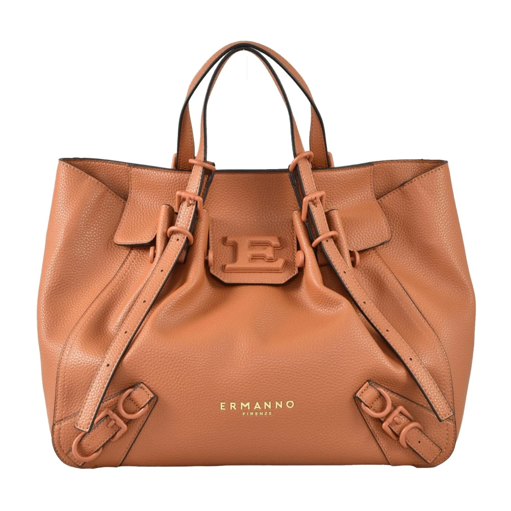 Ermanno Scervino Firenze Tas van Polyurethaan Brown Dames