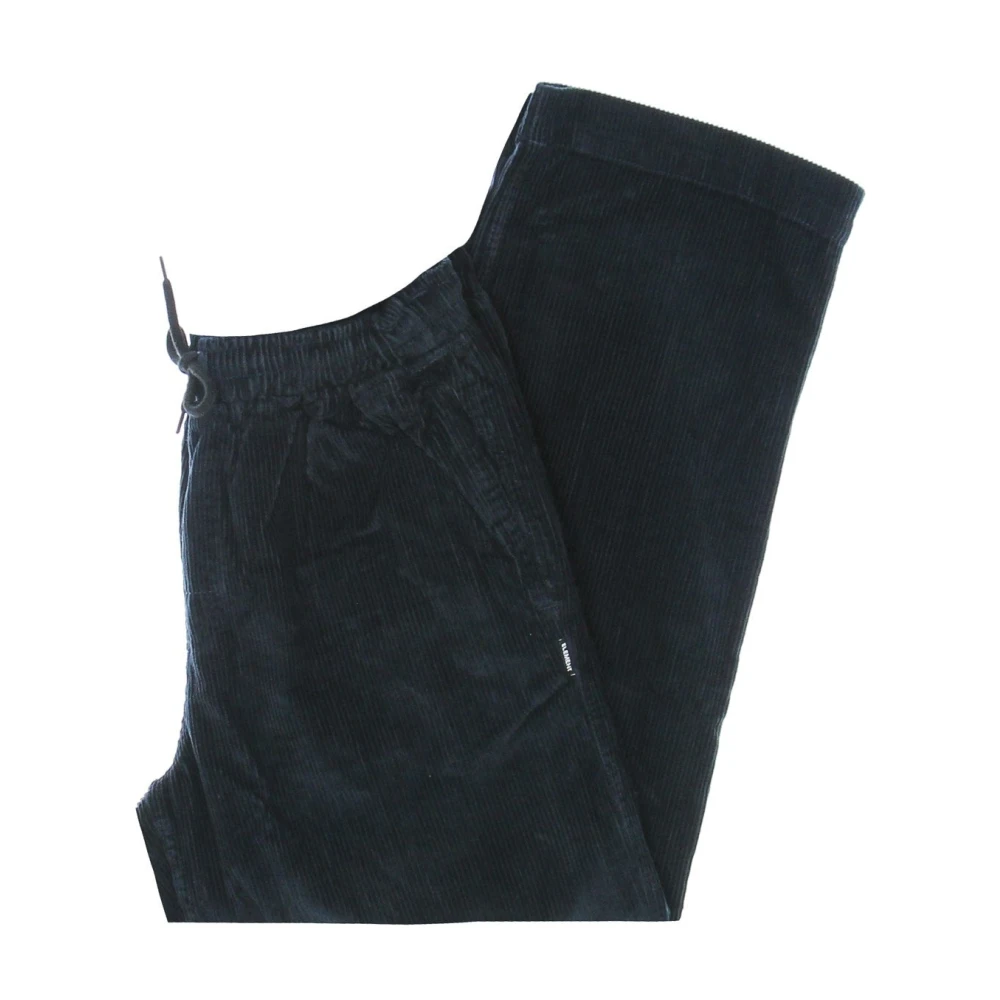 Element Navy Corduroy Fluwelen Broek Blue Heren