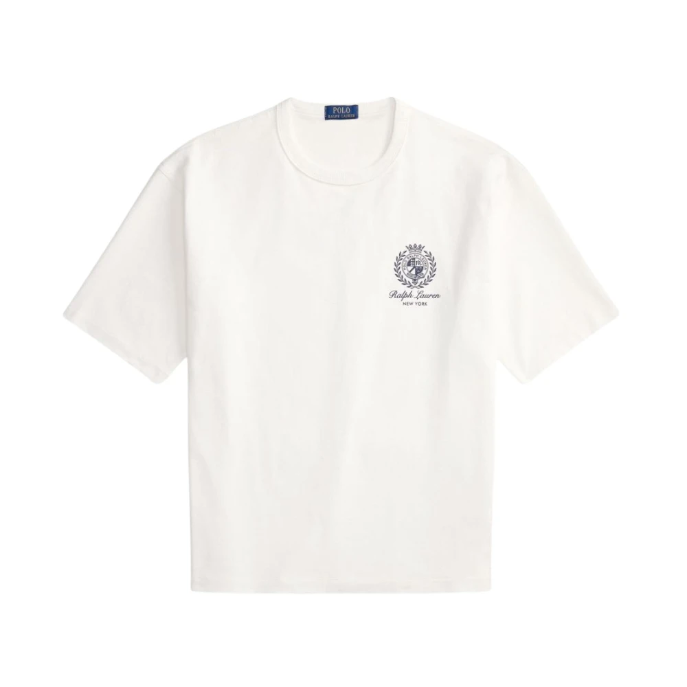 Polo Ralph Lauren Uomo Bianco Top, 2XL, New,