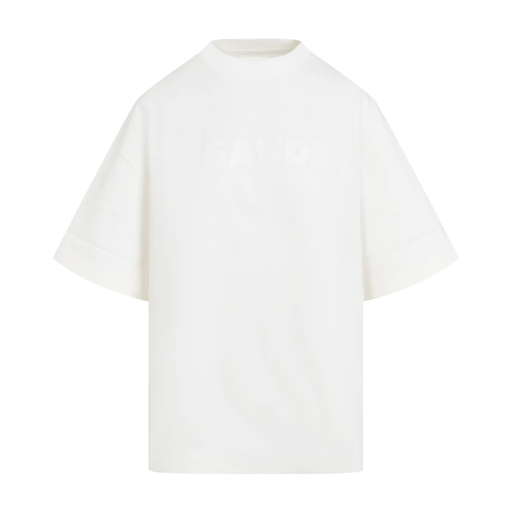 Jil Sander Wit T-shirt voor vrouwen White Dames