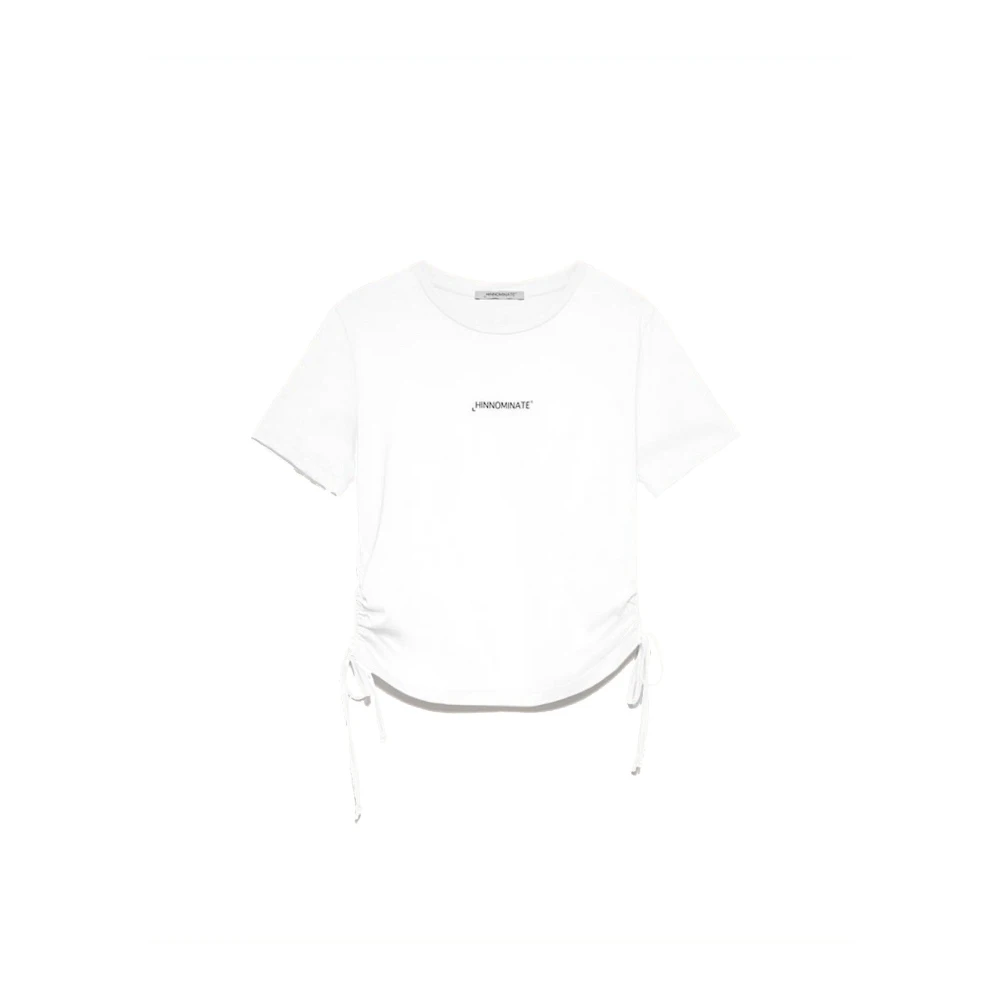 Hinnominate Witte T-shirt 100% samenstelling White Dames