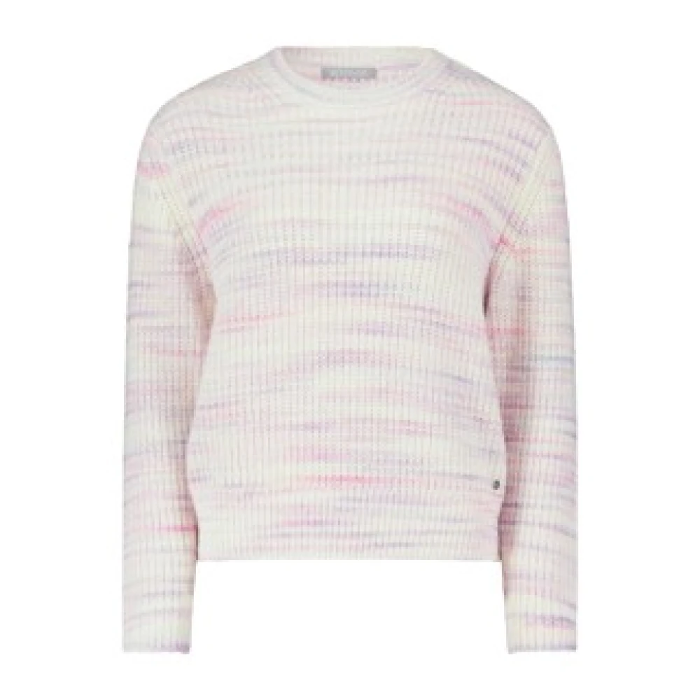 Betty Barclay Ronde Hals Trui Combo Pink Dames