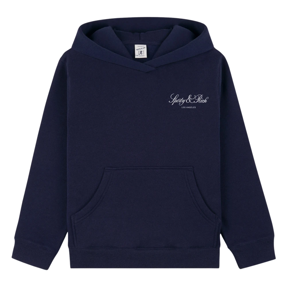 Sporty & Rich Blue Vendome La Hoodie - Unisex - Kids Sweatshirts - 6 Y - Kids