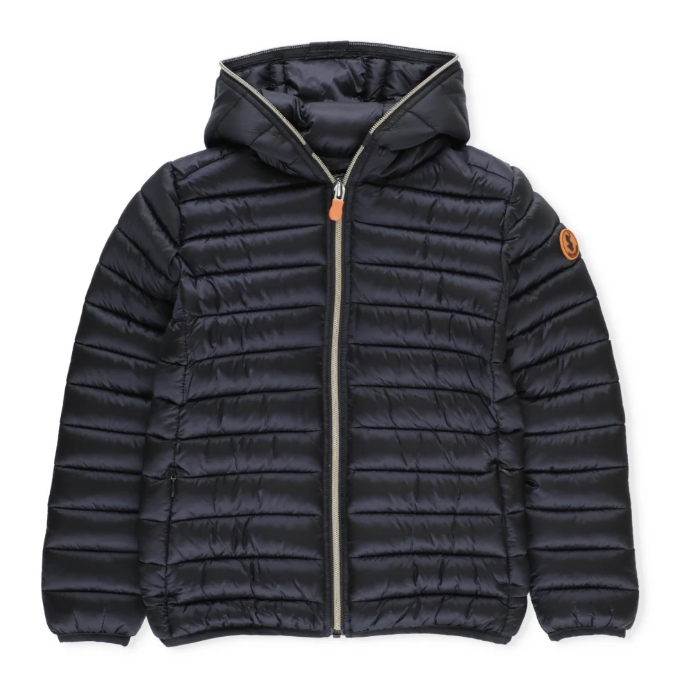 Save The Duck Women's Black Padded Quilted Jacket
