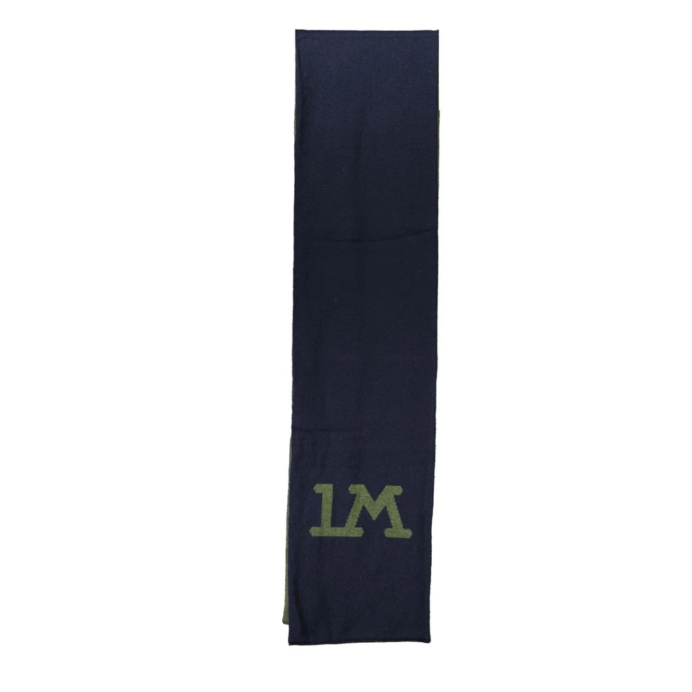 LA MARTINA Elegante groene sjaal met contrastdetail Green Heren