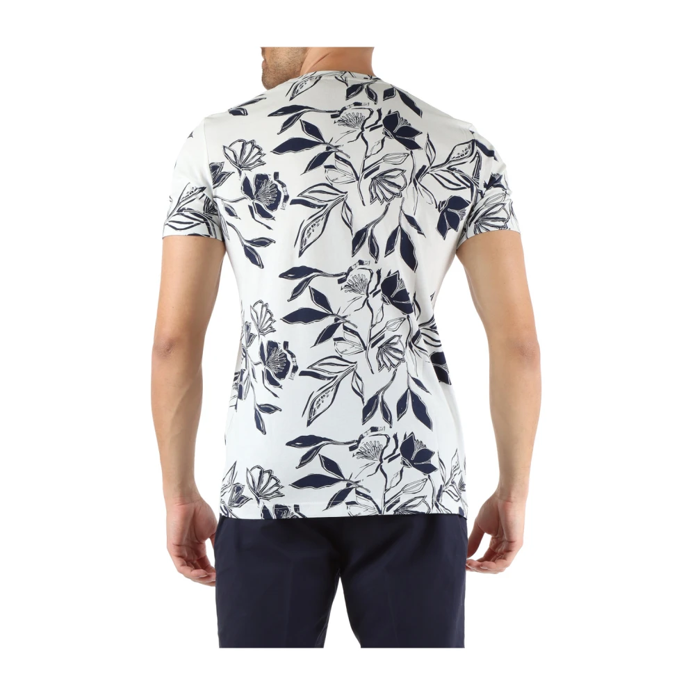 Antony Morato Regular Fit Katoenen T-shirt met All-Over Print Multicolor Heren