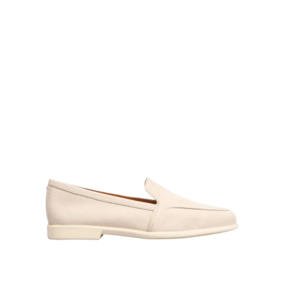 Santoni Women's Beige Malibu Loafer - Loafers - 4 Uk - Shoes