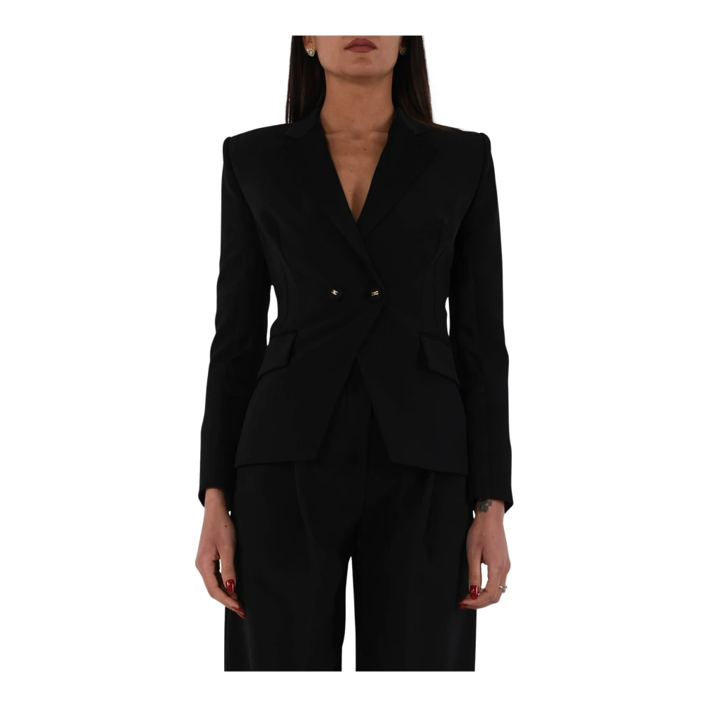 Jackets > Blazers - - Elisabetta Franchi - Modalova