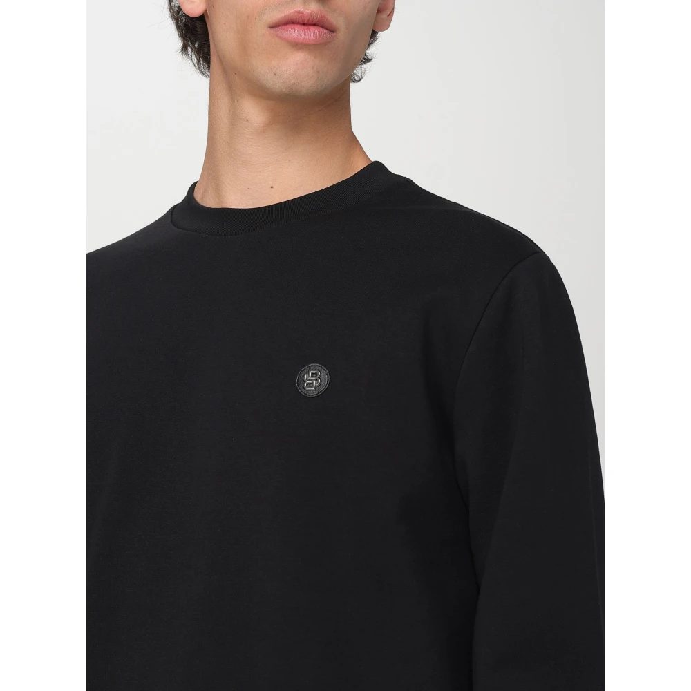 Hugo Boss Zachte Fleece C-Sharpe Jas Black Heren