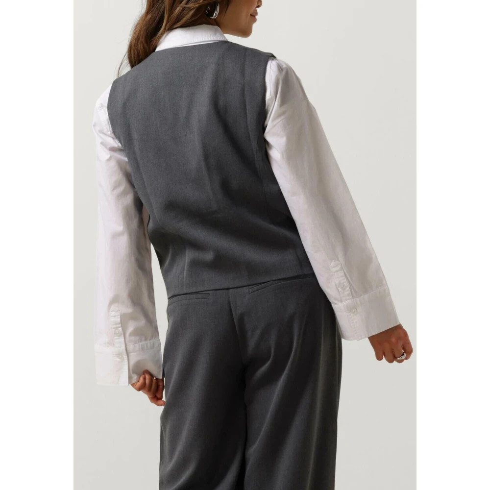 Envii Grijze Endore Vest voor Vrouwen Gray Dames