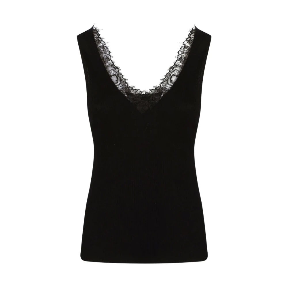 Pinko Top Sin Mangas Tops Mujer Negro S