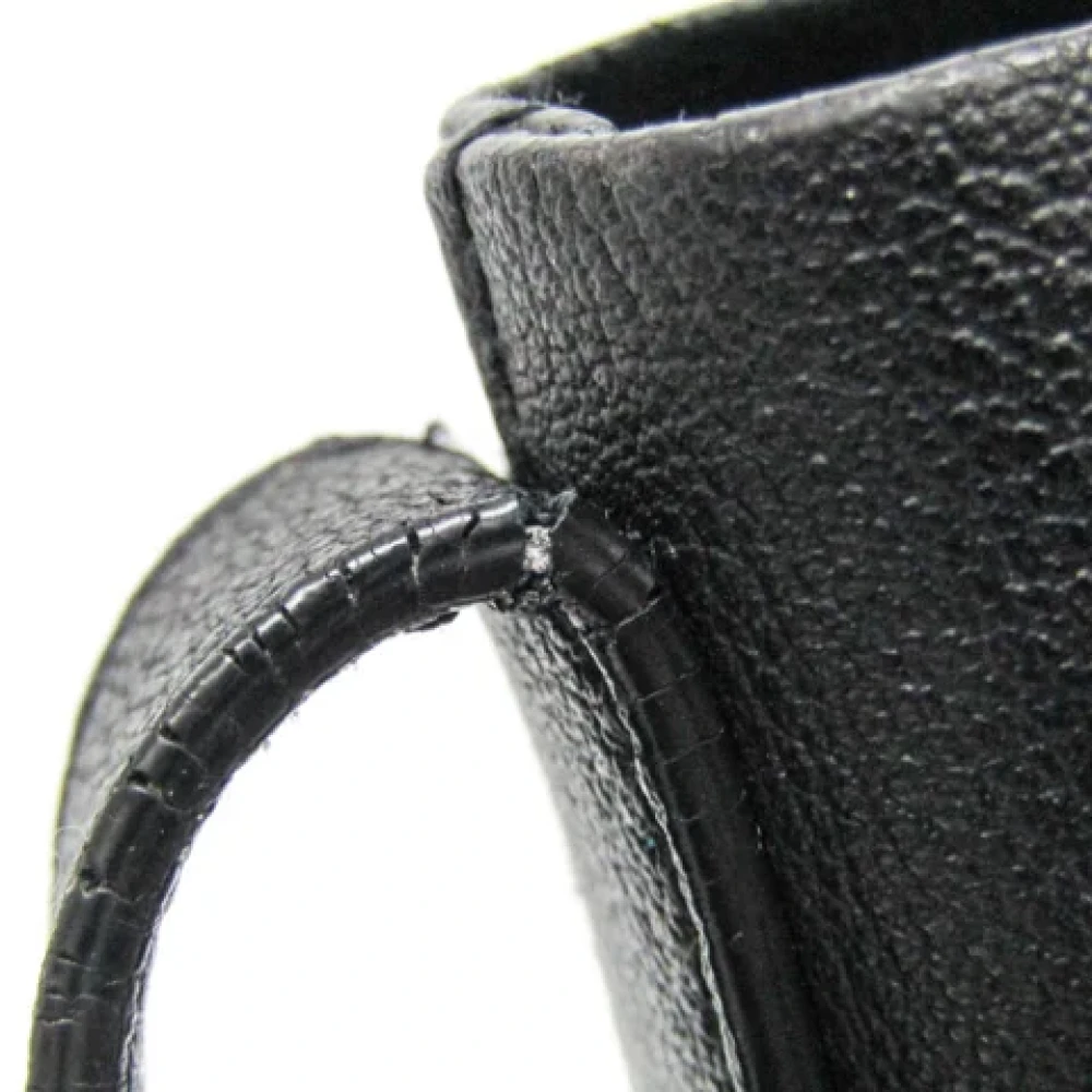Yves Saint Laurent Vintage Pre-owned Leather shoulder-bags Black Dames