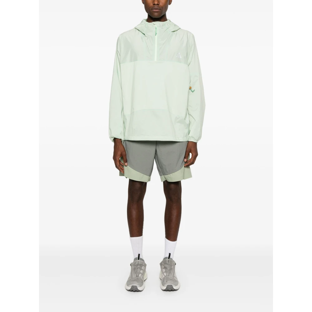 Nike Trail Snacks Jacket Green Heren