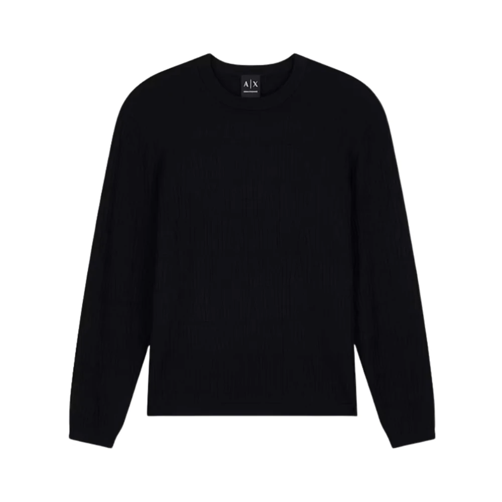 Armani Exchange Uomo Nero Maglie, M, New, - Immagine 3