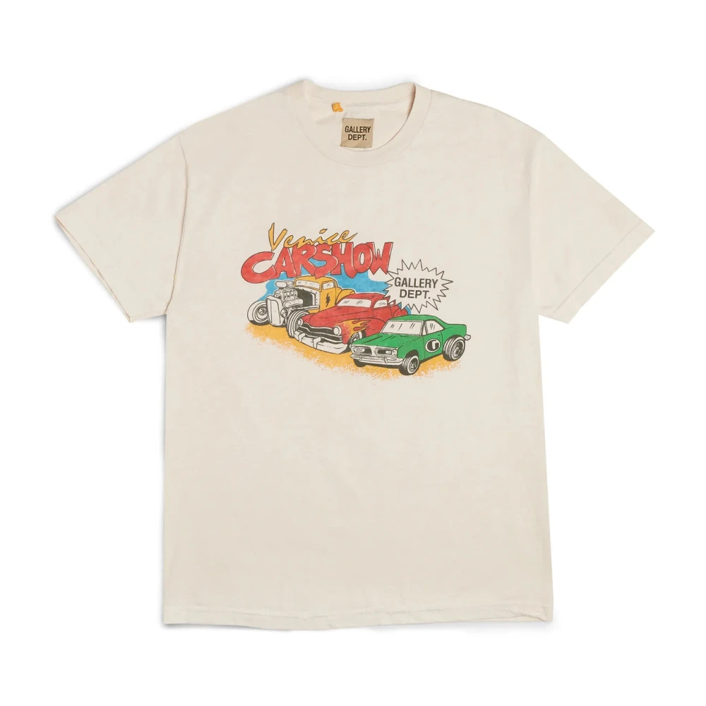 Gallery Dept. Auto Show Grafische Beige T-shirt Beige Heren