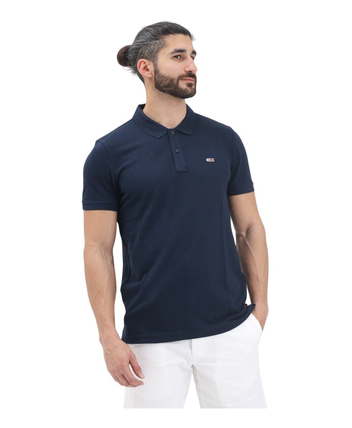 polo-bleu-logo-classique