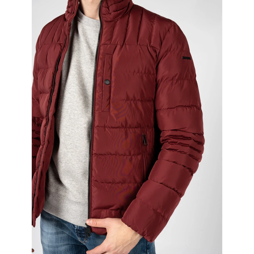 Geox Gewatteerde Jas voor Mannen Red Heren
