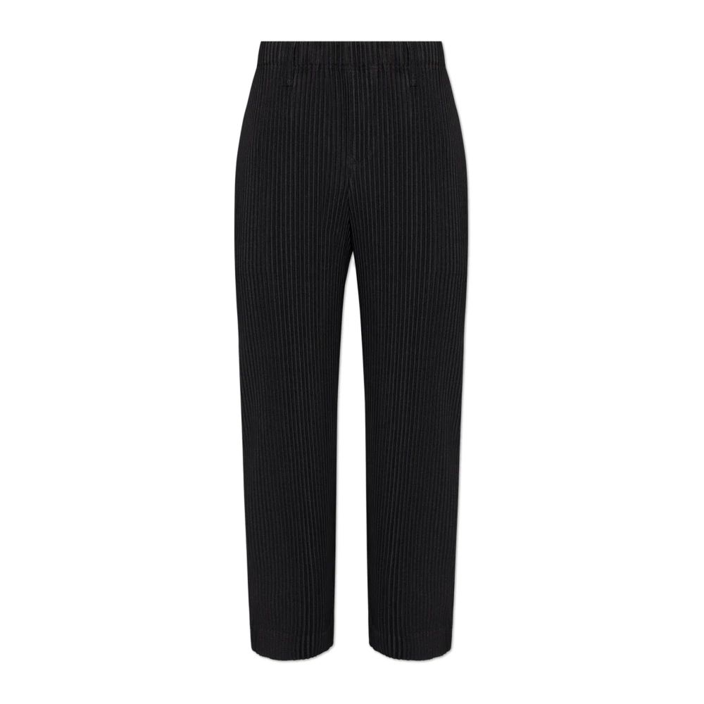 Issey Miyake Geplooide broek Black Heren