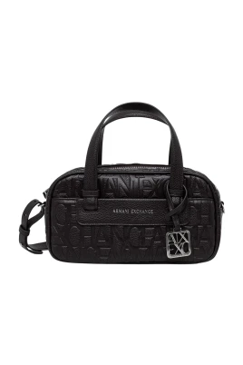 Mini logopräglad crossbody-väska
