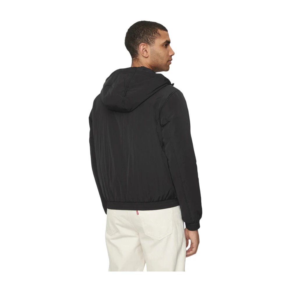 Calvin Klein Stijlvolle Jas voor Mannen Black Heren