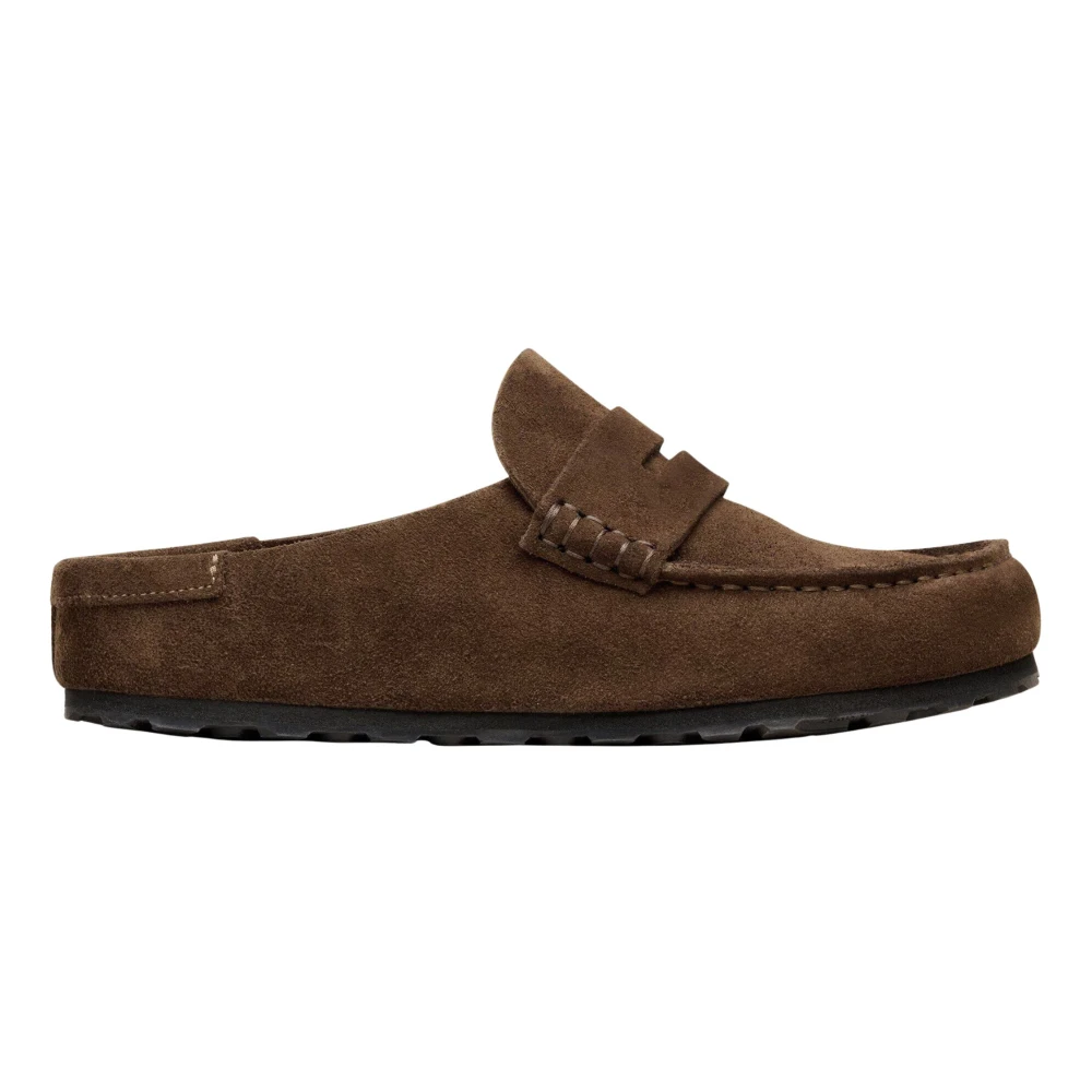 Birkenstock Brown Mules, Male, 10 Uk, Naples Wrapped Shoes Narrow