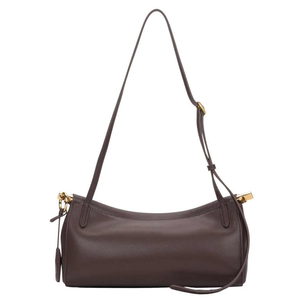 Estro Women's Brown Leather Shoulder Bag