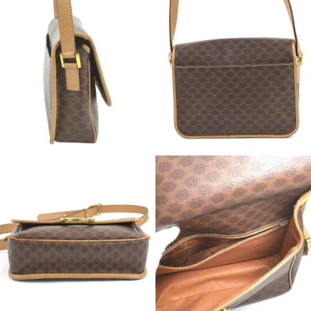 Celine Vintage Pre-owned Canvas celine-bags Brown Dames