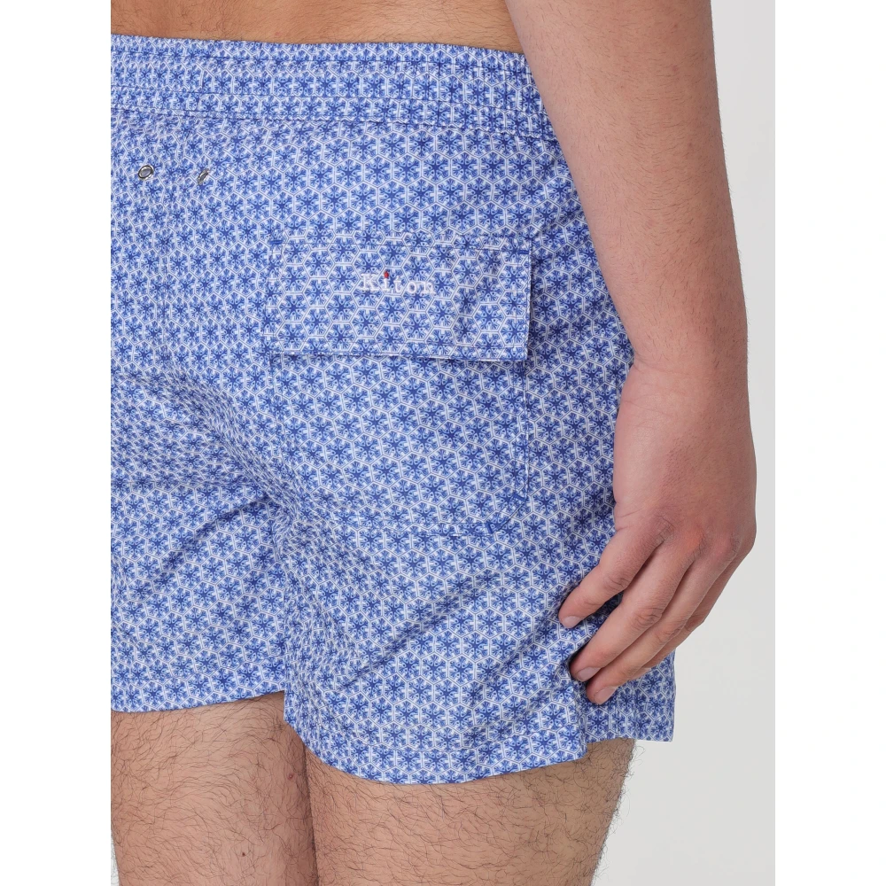 Kiton Heren Strandkostuum Multicolor Heren