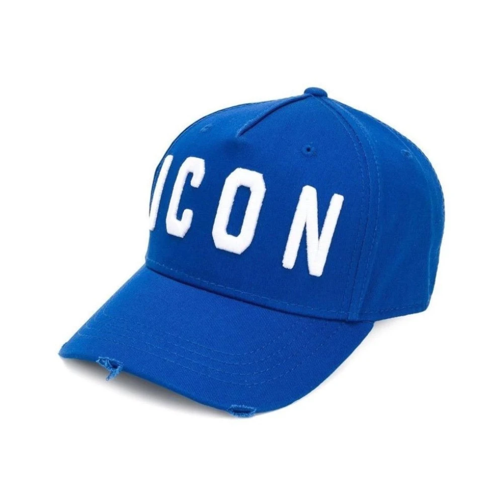 Dsquared2 Men's Blue Hats & Caps, One Size, Baseball Cap