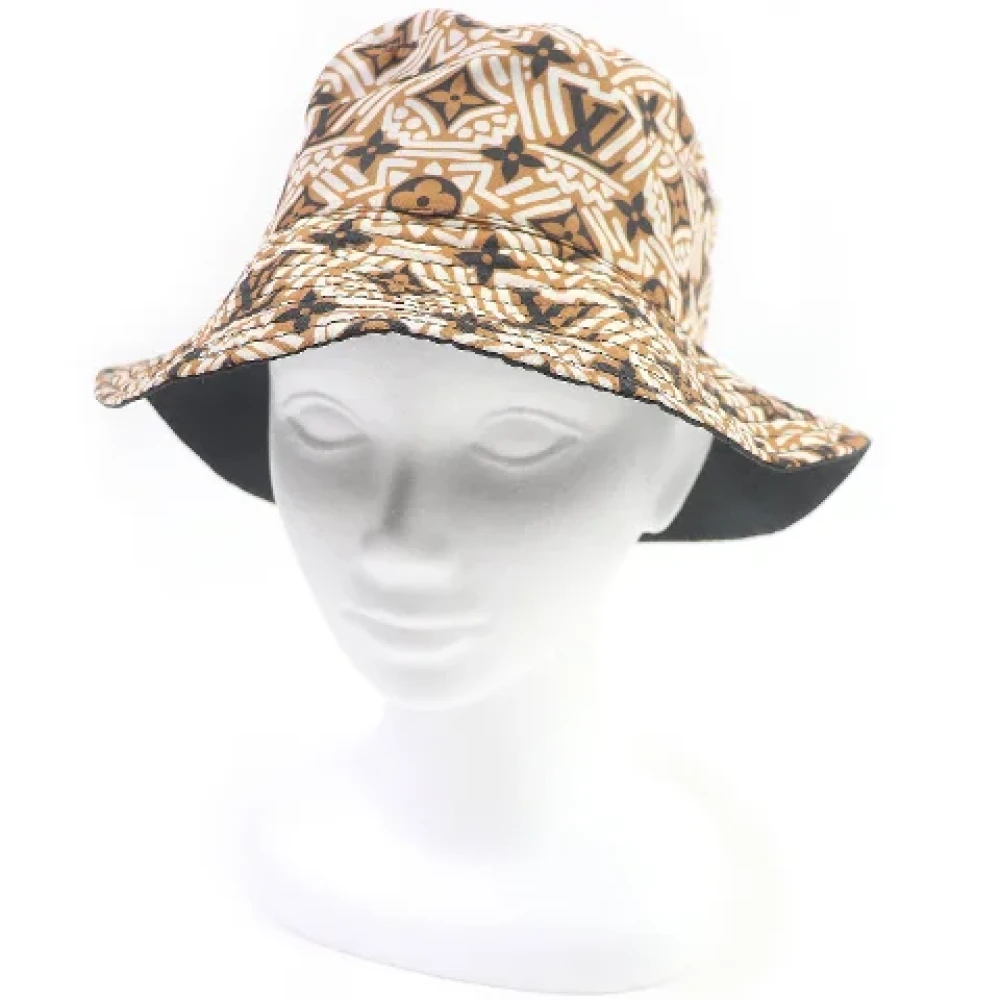 Louis Vuitton Vintage Pre-owned Fabric hats Brown Heren