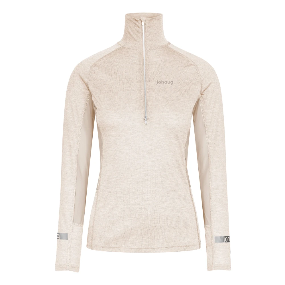 Lys Beige Woolmix Half Zip 2.0