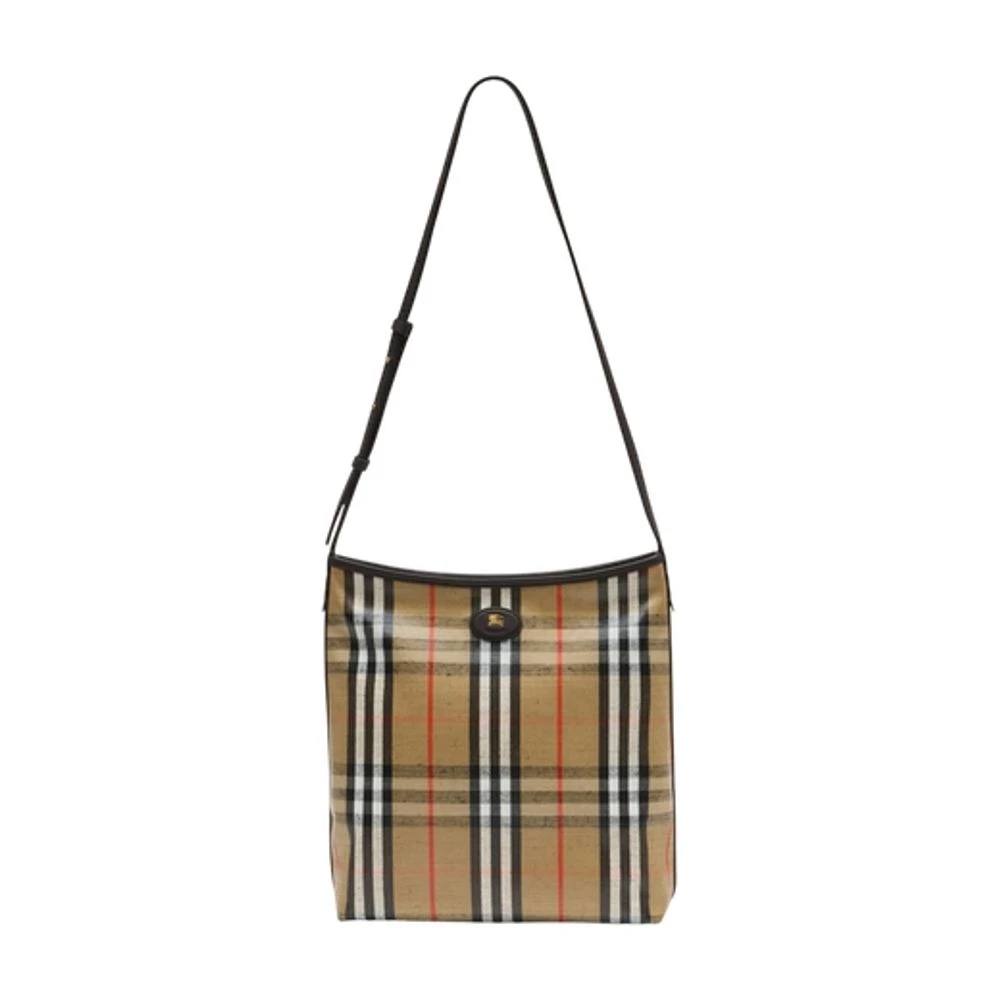 Burberry Women's Beige Shoulder Bags, One Size, Small Highlands Shoulder Bag