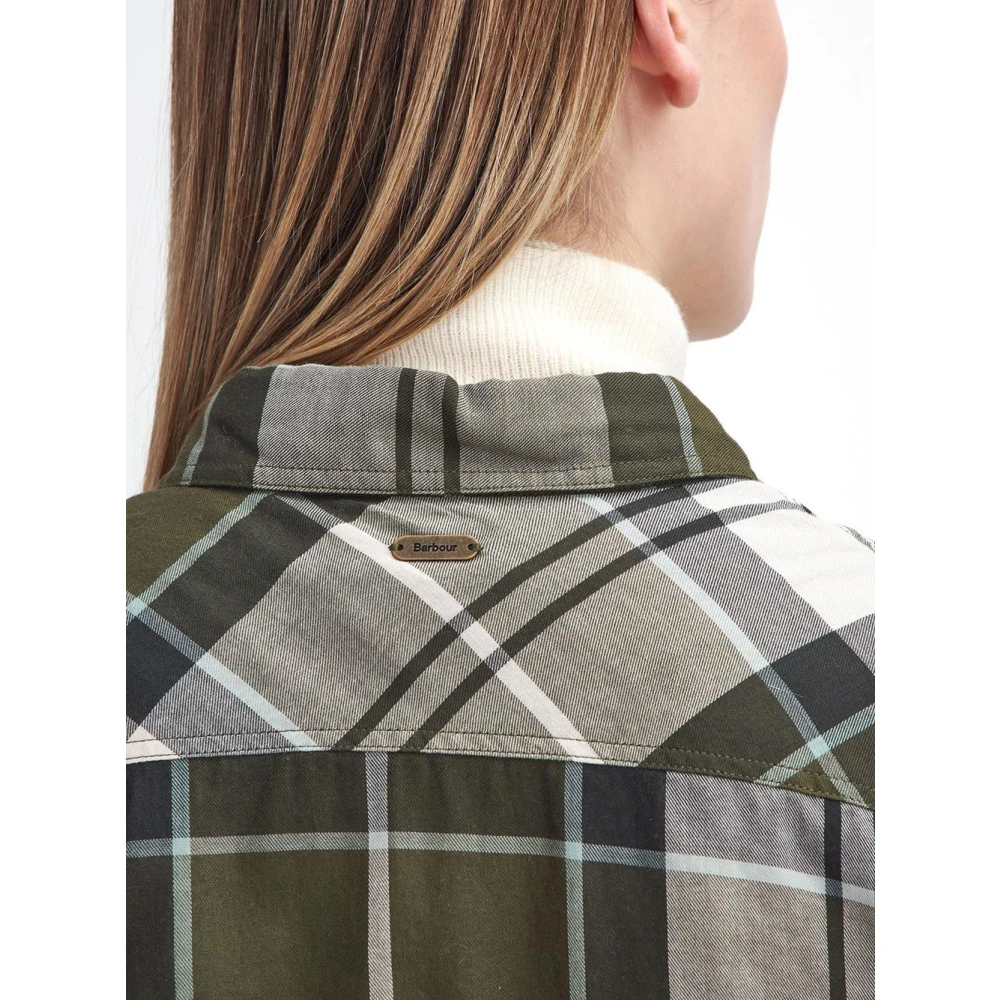 Barbour Groene Tartan Casual Shirt voor Vrouwen Green Dames