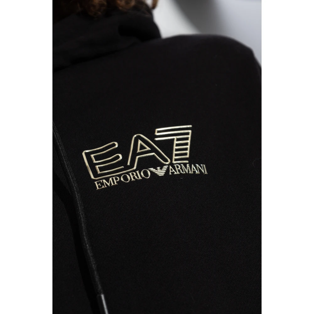 Emporio Armani EA7 Sweatshirt uit de collectie Black Dames